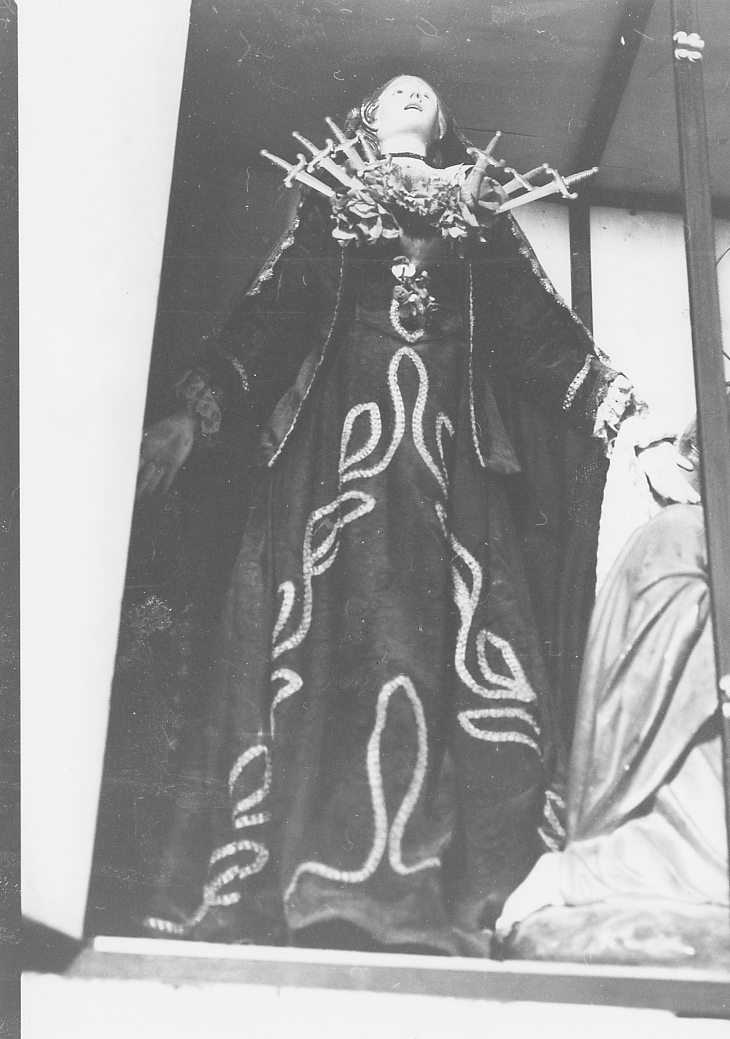MADONNA ADDOLORATA (statua) - ambito Italia centrale (sec. XX)