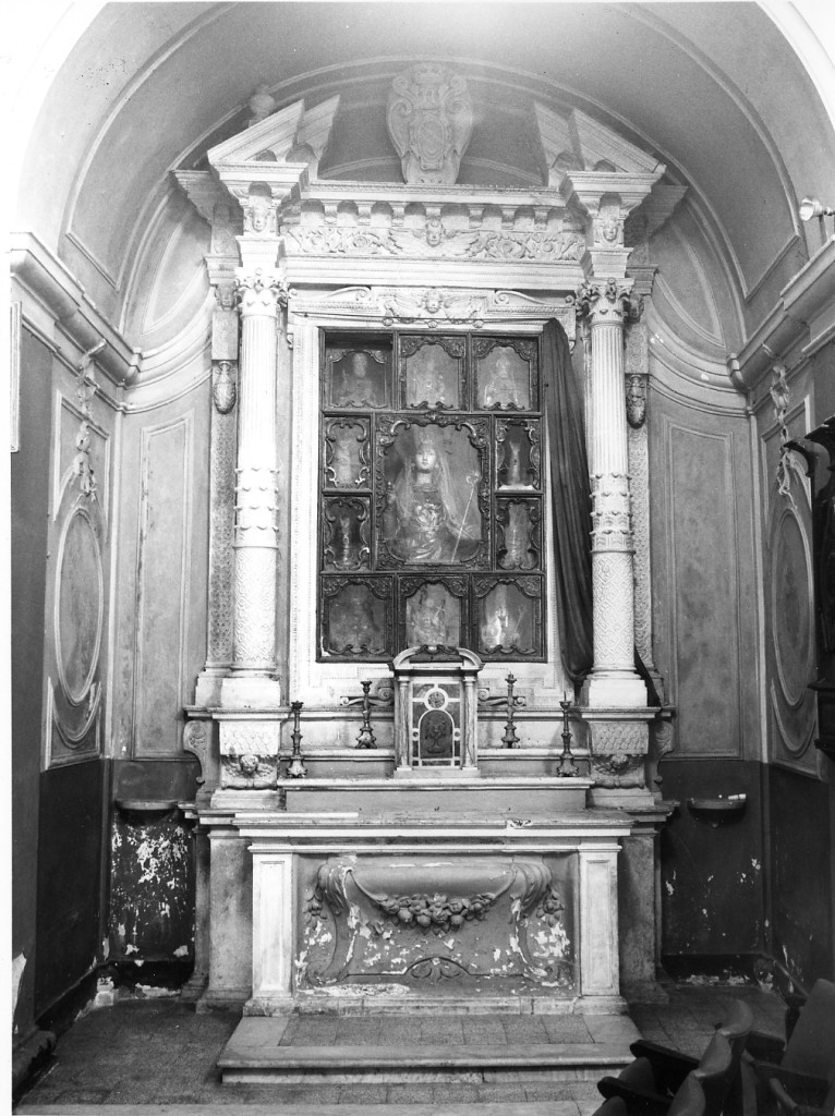 altare - a edicola - ambito abruzzese (sec. XVII)