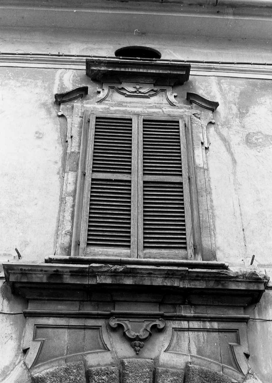 mostra di finestra - ambito abruzzese (sec. XVIII)