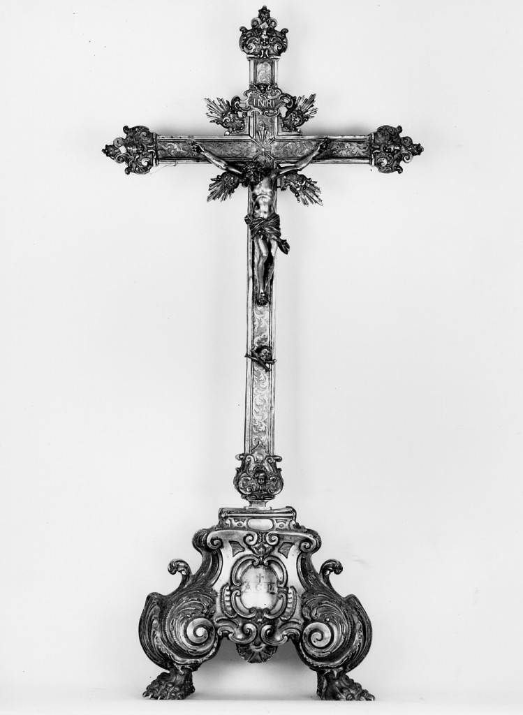 croce d'altare - ambito napoletano (sec. XVIII)