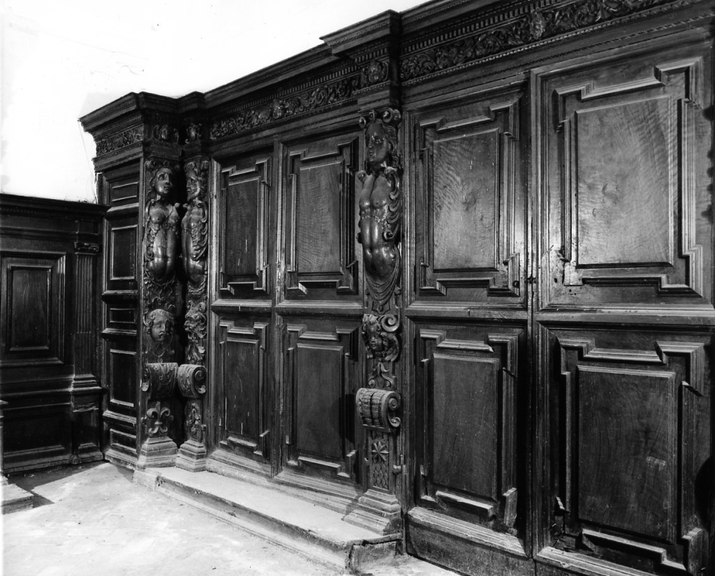 decorazione a intaglio - ambito abruzzese (sec. XVI)