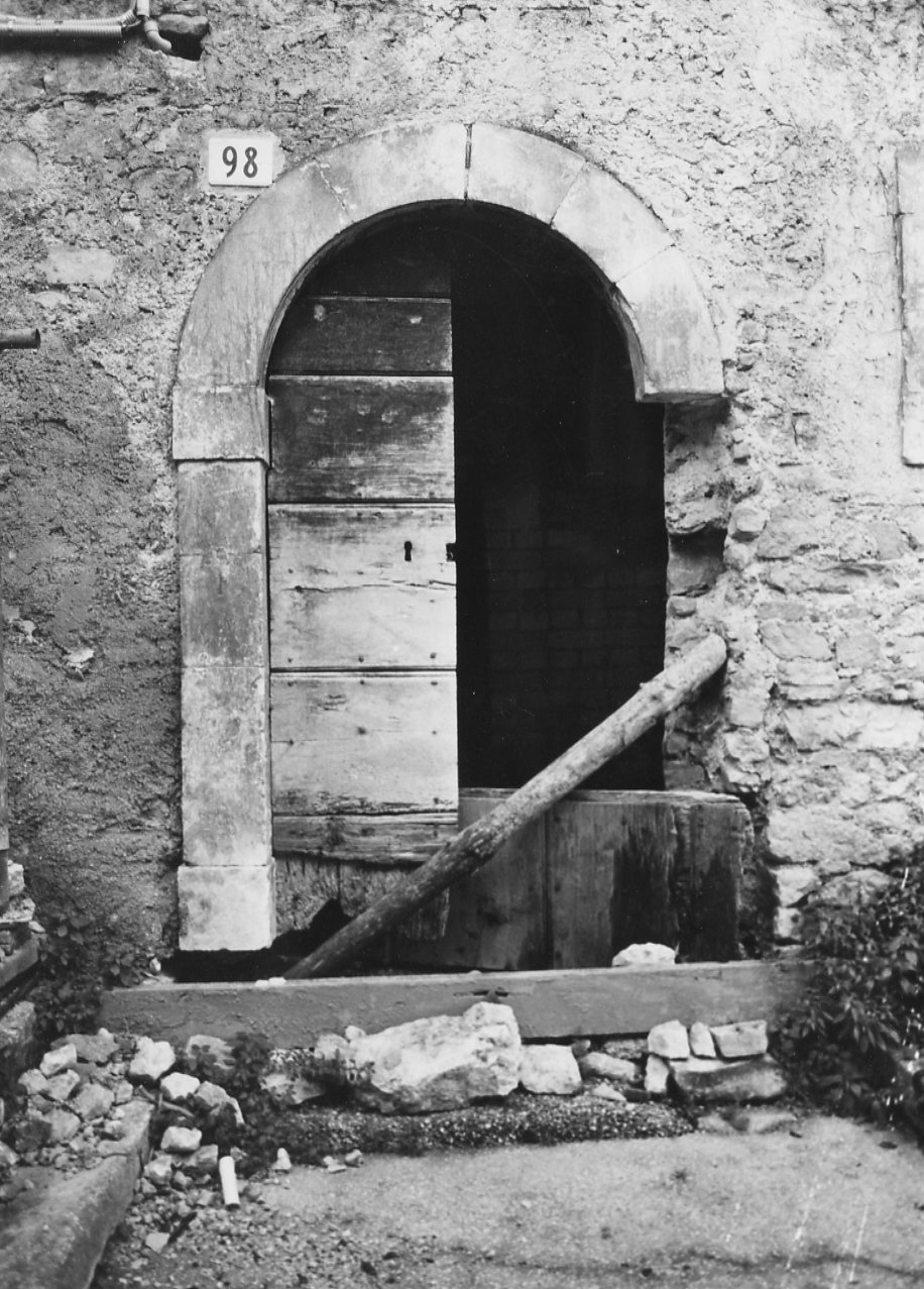 portale, opera isolata - bottega abruzzese (sec. XIX)