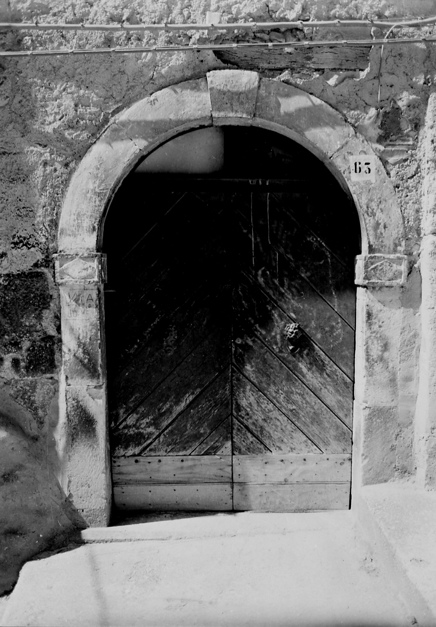 portale, opera isolata - bottega abruzzese (sec. XIX)