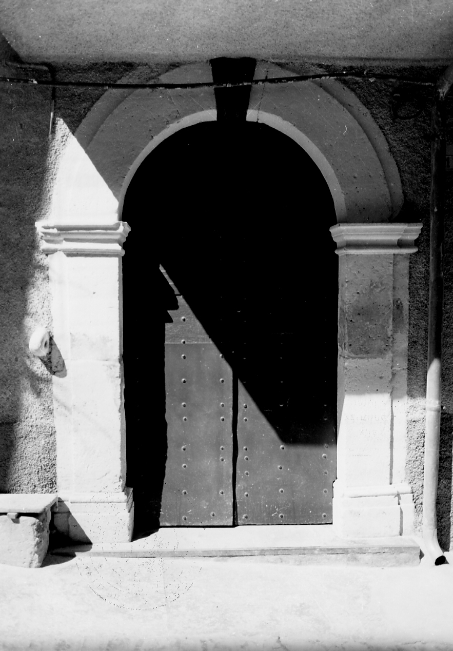 portale, opera isolata - bottega abruzzese (sec. XIX)