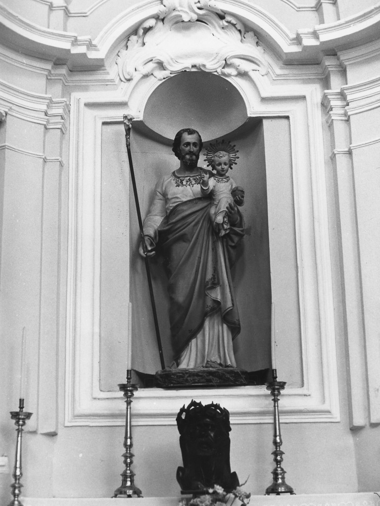 S. Giuseppe con il Bambino (statua) - ambito dell'Italia centrale (inizio sec. XX)