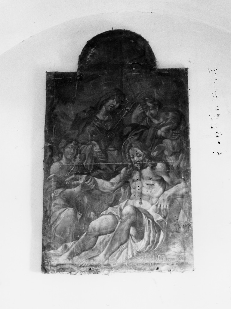 Pieta' (dipinto) di Ciarta G (sec. XVIII)