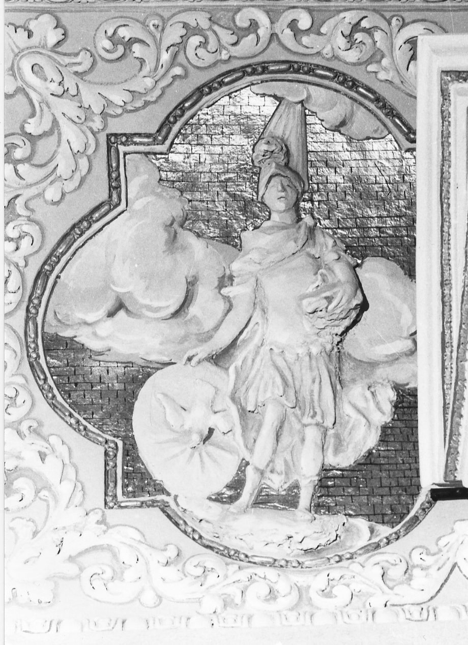 SANTO GUERRIERO (rilievo, serie) di Collini Luigi (sec. XIX)