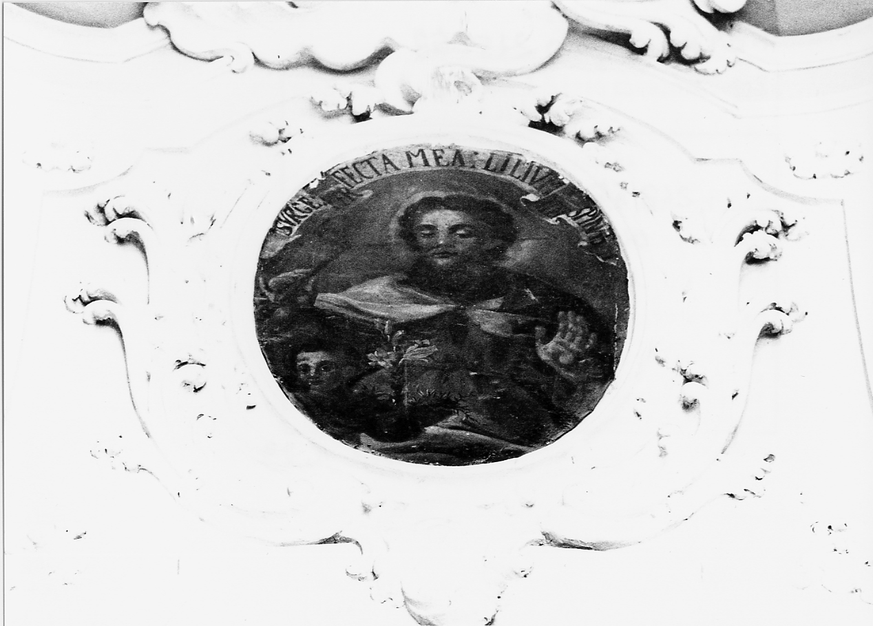 COLOMBA DELLO SPIRITO SANTO FRA DUE ANGIOLETTI (dipinto, serie) - ambito abruzzese (seconda metà sec. XVIII)