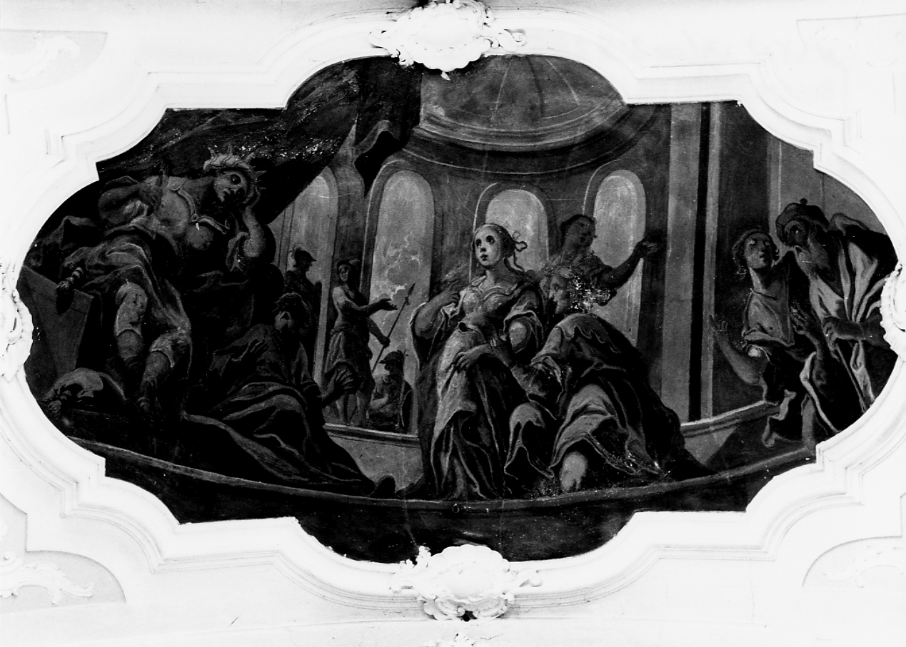 ESTER E ASSUERO (dipinto, serie) di Vallarola Domiziano (seconda metà sec. XVIII)