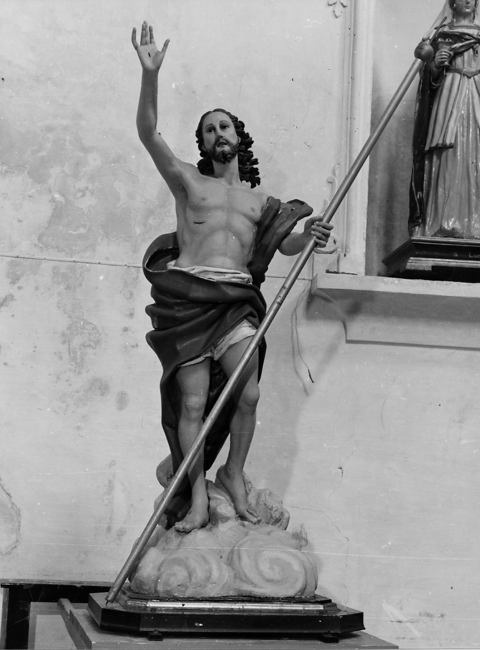CRISTO REDENTORE BENEDICENTE (statua) - ambito abruzzese (sec. XX)