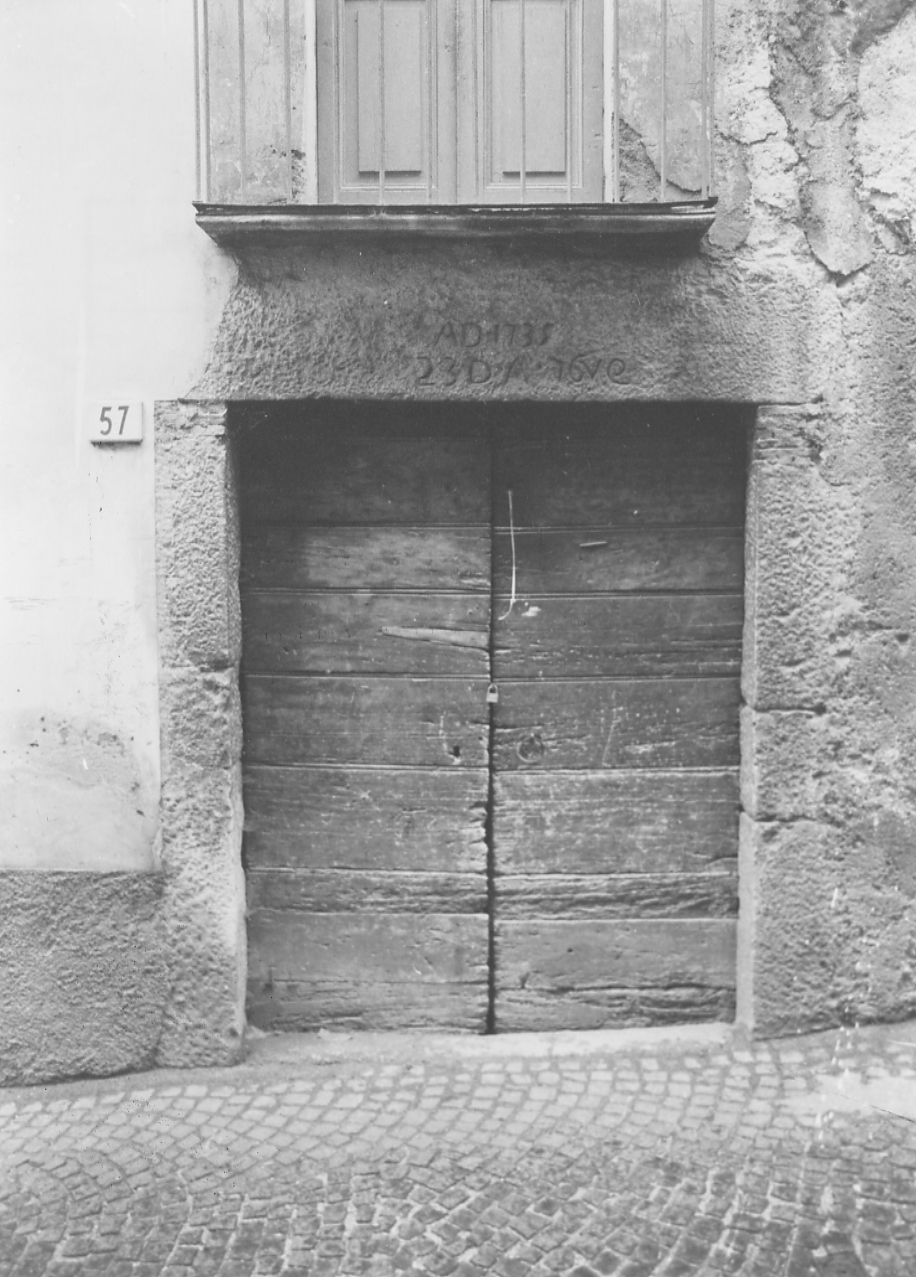 portale, opera isolata - bottega abruzzese (sec. XVIII)