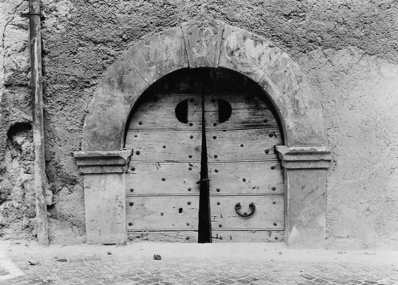 portale, opera isolata - bottega abruzzese (sec. XIX)