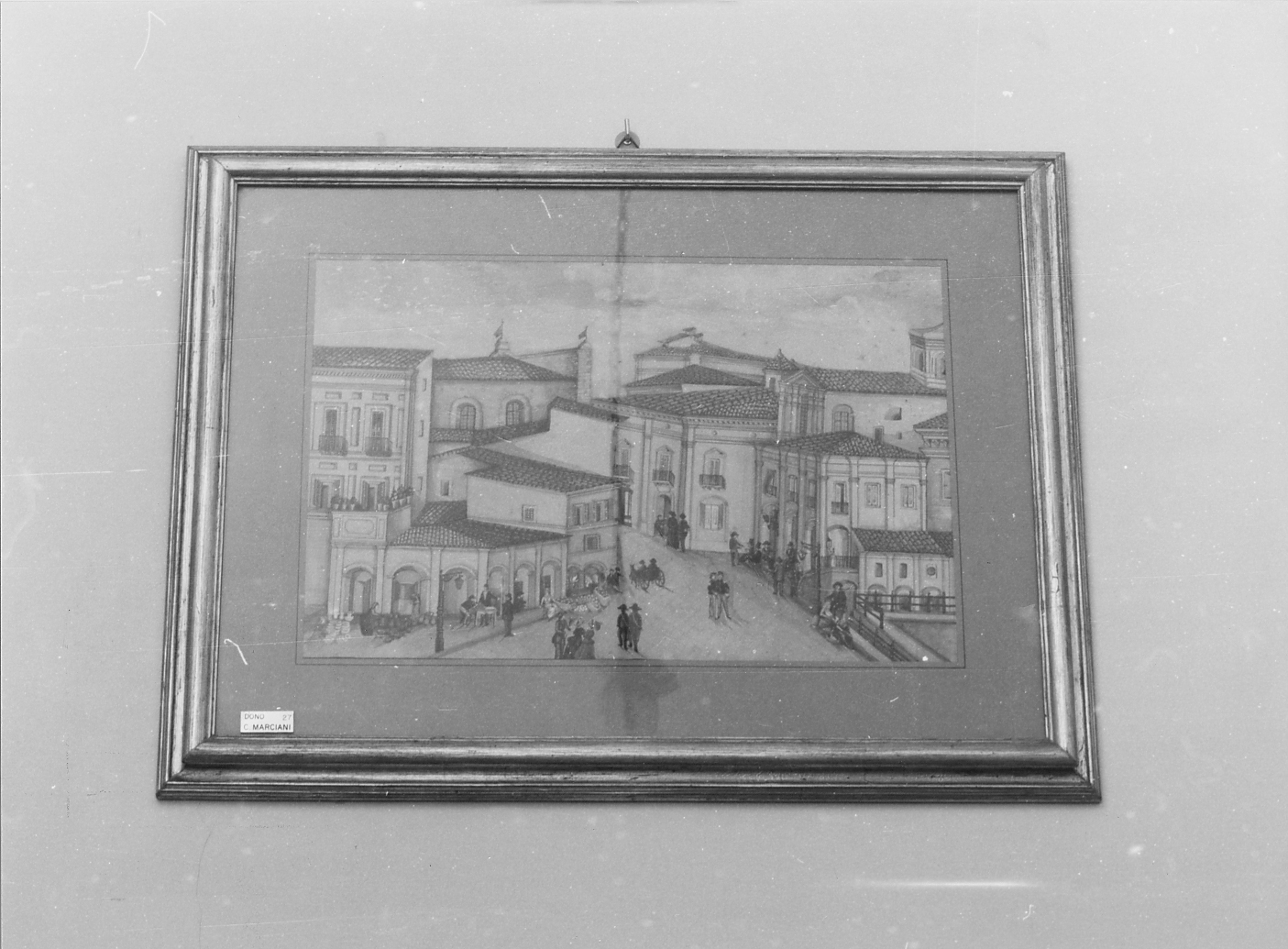 VEDUTA DI LANCIANO (dipinto) - ambito abruzzese (sec. XIX)