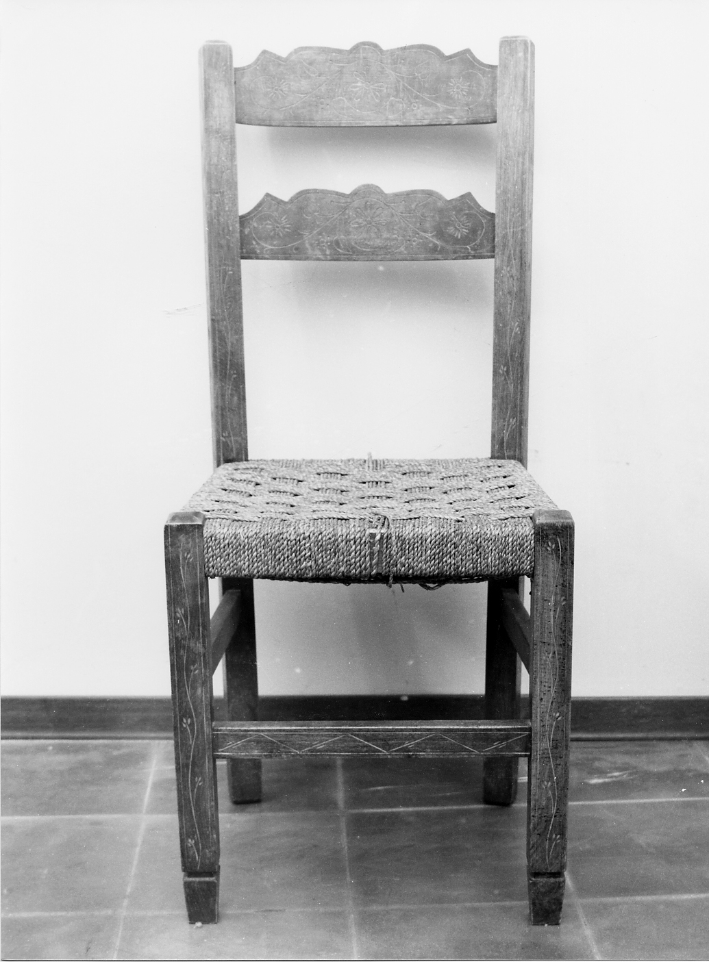 sedia, serie - ambito abruzzese (fine/inizio secc. XIX/ XX)