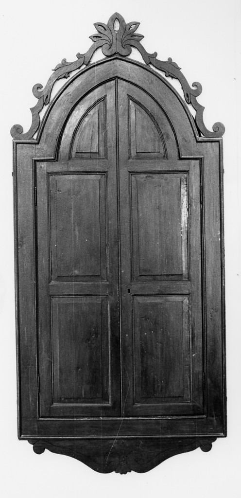 armadio - a muro - bottega abruzzese (sec. XVIII)