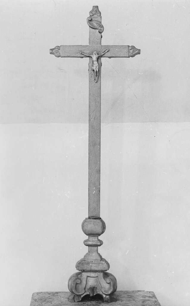 croce d'altare - bottega abruzzese (sec. XIX)