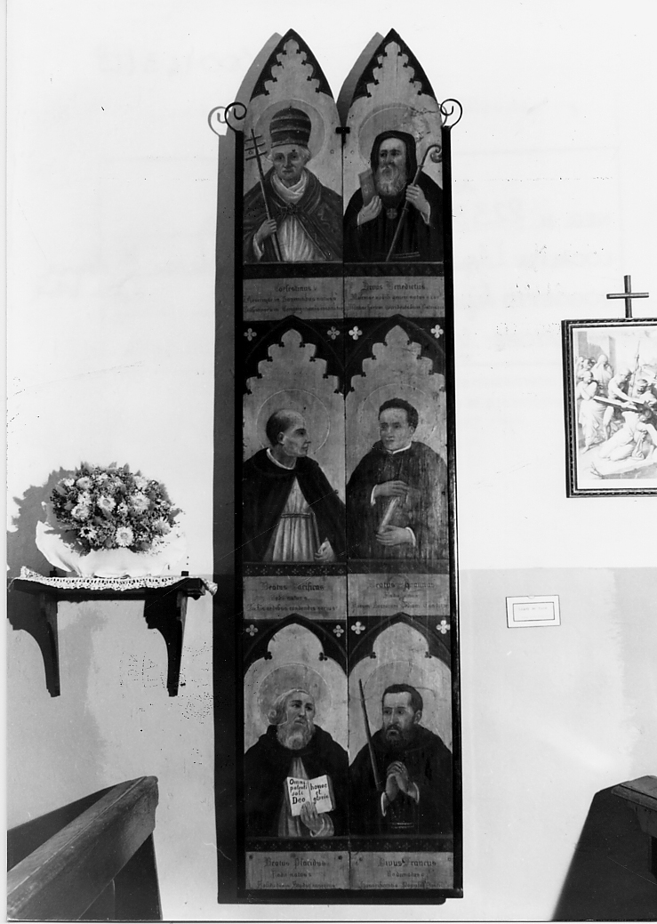 SANTI (dipinto) di Patrignani Carlo (sec. XX)