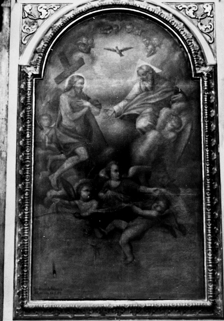 TRINITA' (dipinto) di Palmerio Ferdinando (sec. XIX)