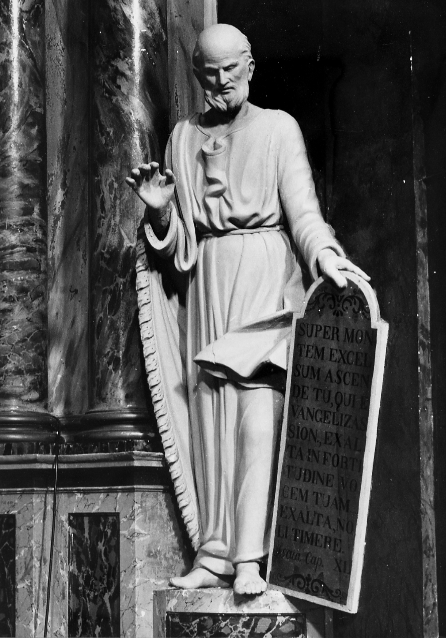 ISAIA (statua) di Di Renzo Nazareno (primo quarto sec. XX)