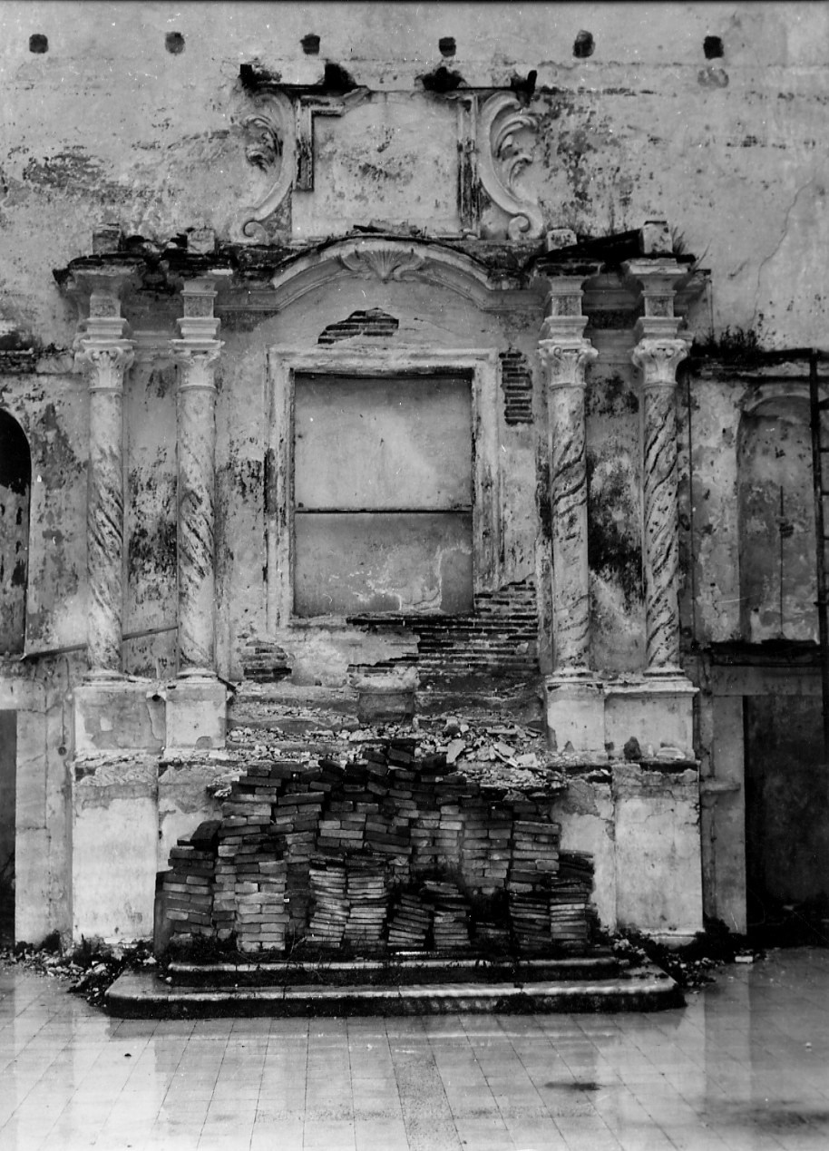 mostra d'altare - ambito abruzzese (sec. XVIII)