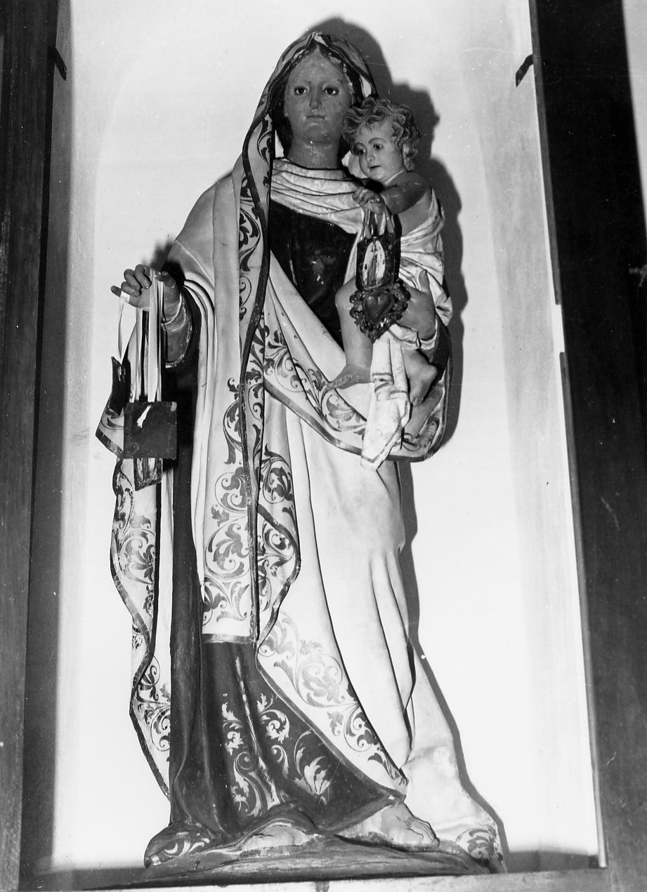 madonna con bambino (scultura) - ambito abruzzese (sec. XVIII)