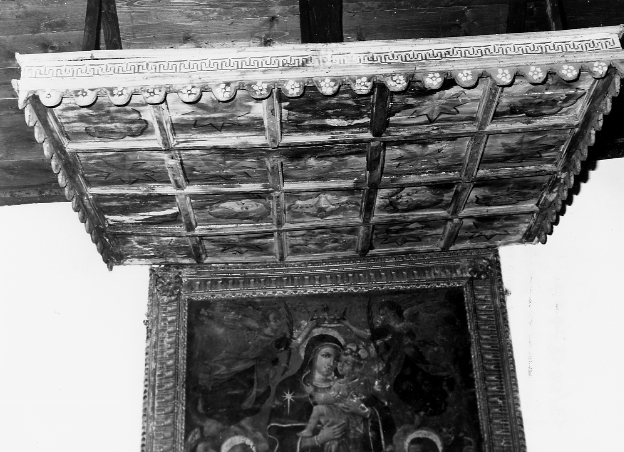 baldacchino - a tetto - ambito abruzzese (sec. XVI)