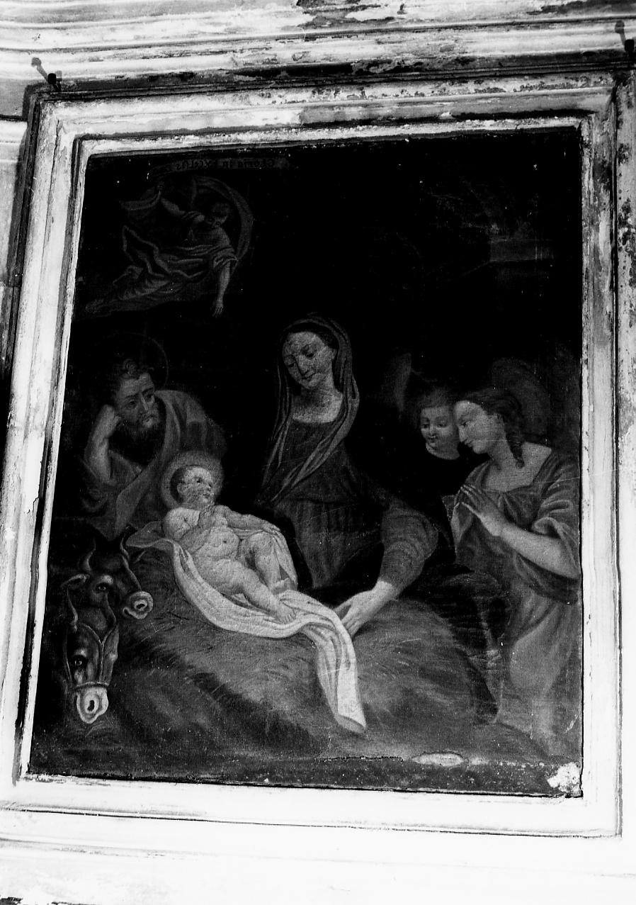 NATIVITA' DI GESU' (dipinto, opera isolata) - ambito abruzzese (sec. XVIII)
