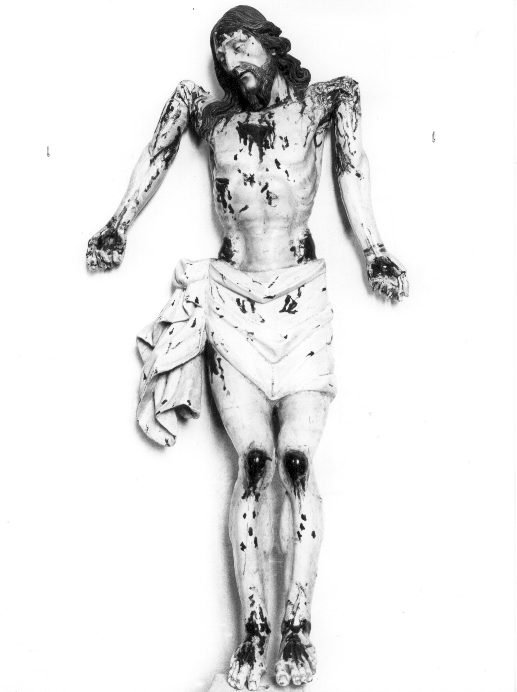 CRISTO MORTO (statua) - ambito abruzzese (sec. XIX)