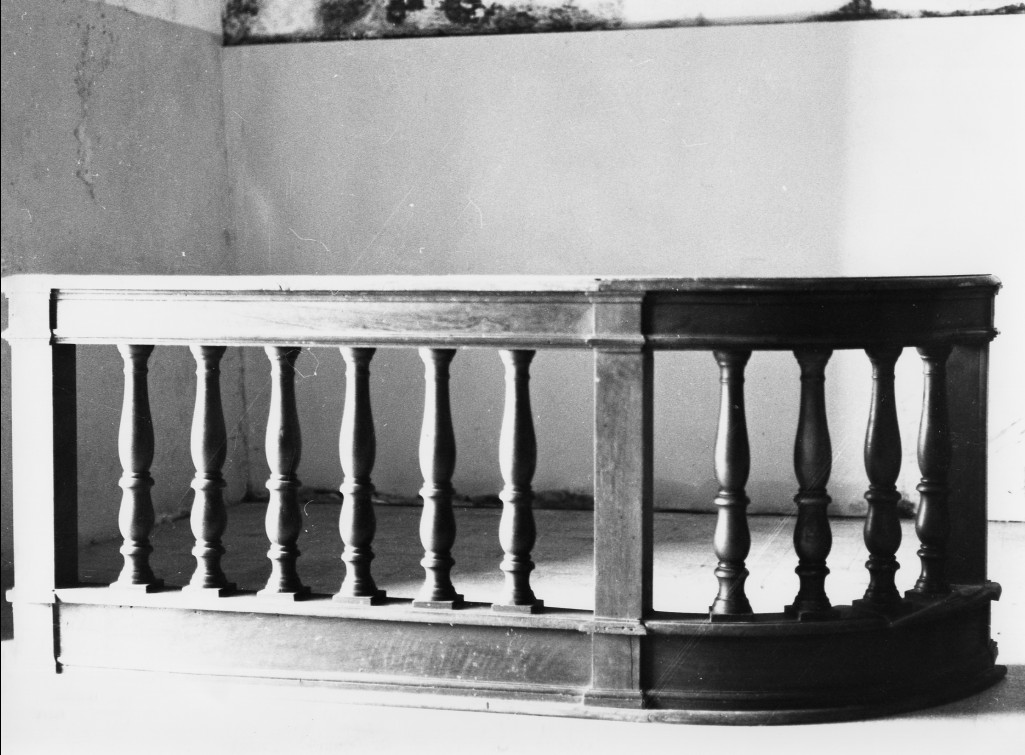 balaustrata - ambito abruzzese (sec. XIX)