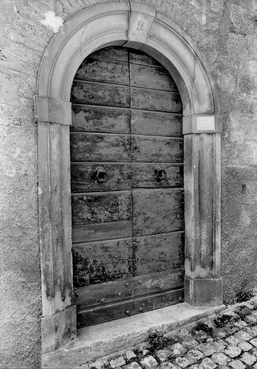 portale, opera isolata - ambito abruzzese (sec. XIX)