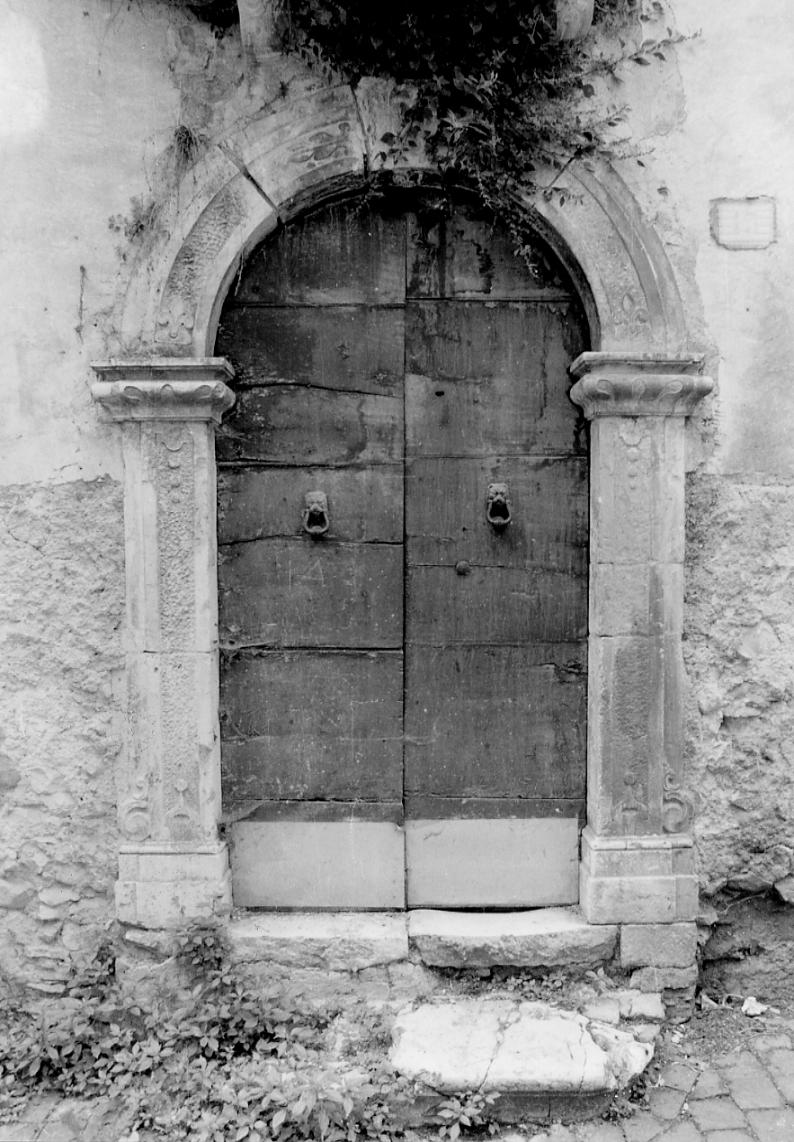 portale, opera isolata - ambito abruzzese (sec. XIX)