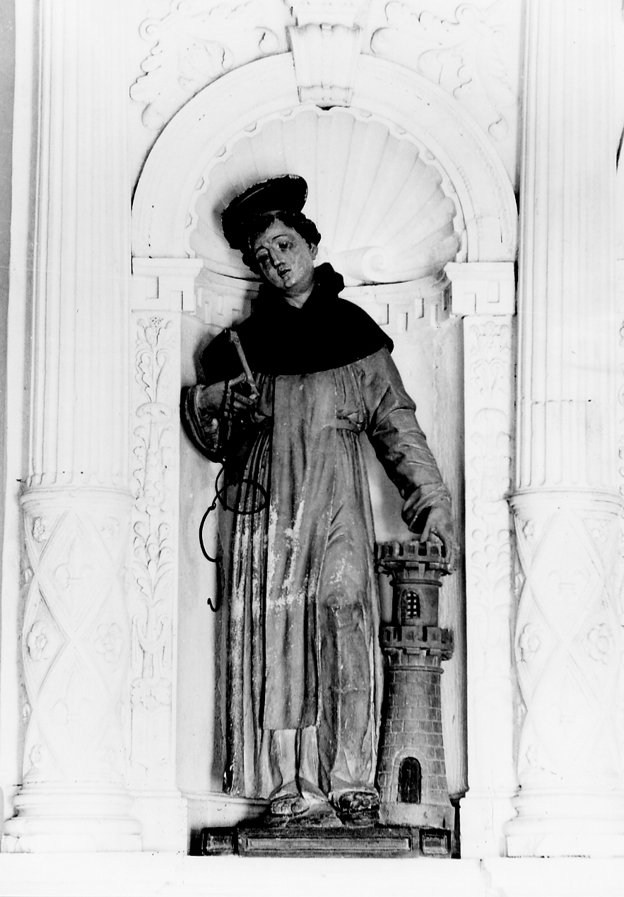 SAN LEONARDO (statua, opera isolata) - ambito abruzzese (sec. XVIII)