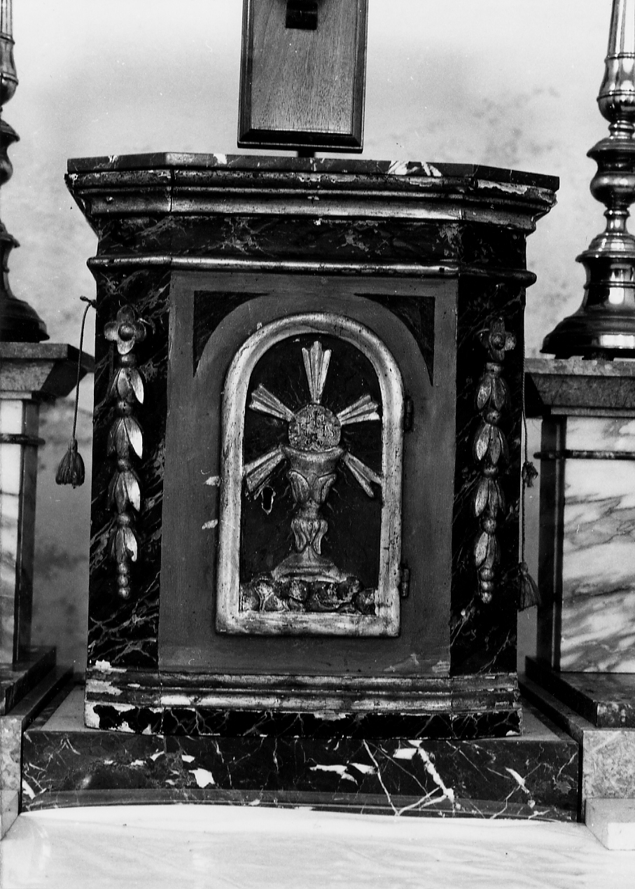 tabernacolo, opera isolata - ambito abruzzese (sec. XVIII)