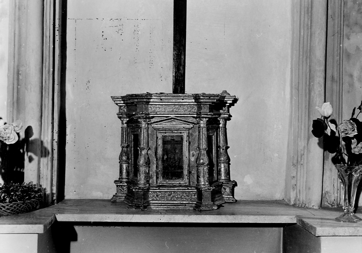 tabernacolo, opera isolata - ambito abruzzese (sec. XVII)