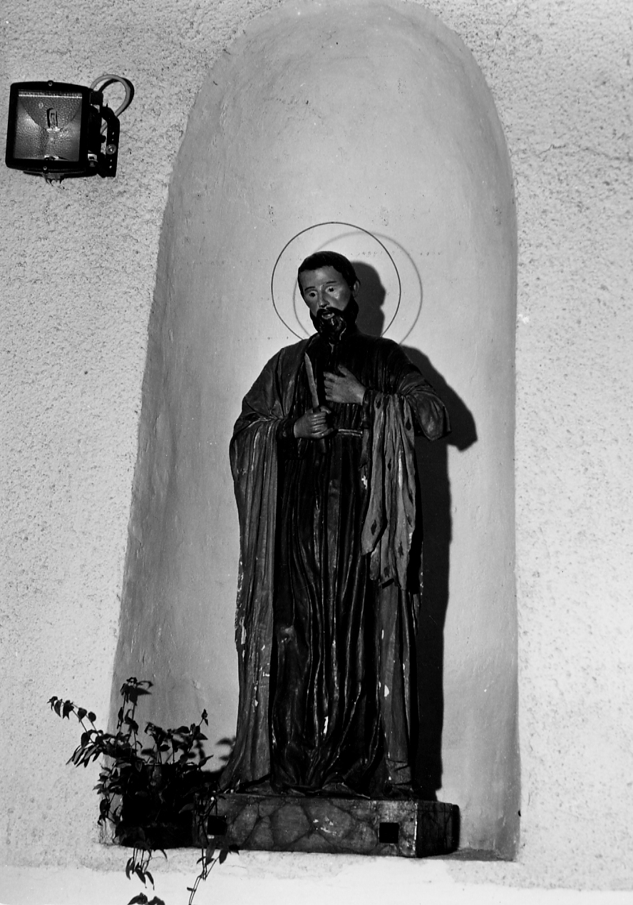 SAN BARTOLOMEO (statua, opera isolata) - ambito abruzzese (seconda metà sec. XIX)