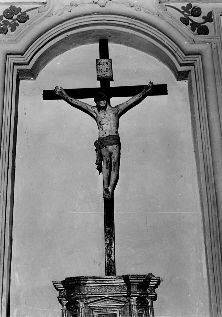 CRISTO CROCIFISSO (scultura, opera isolata) - ambito abruzzese (prima metà sec. XVII)