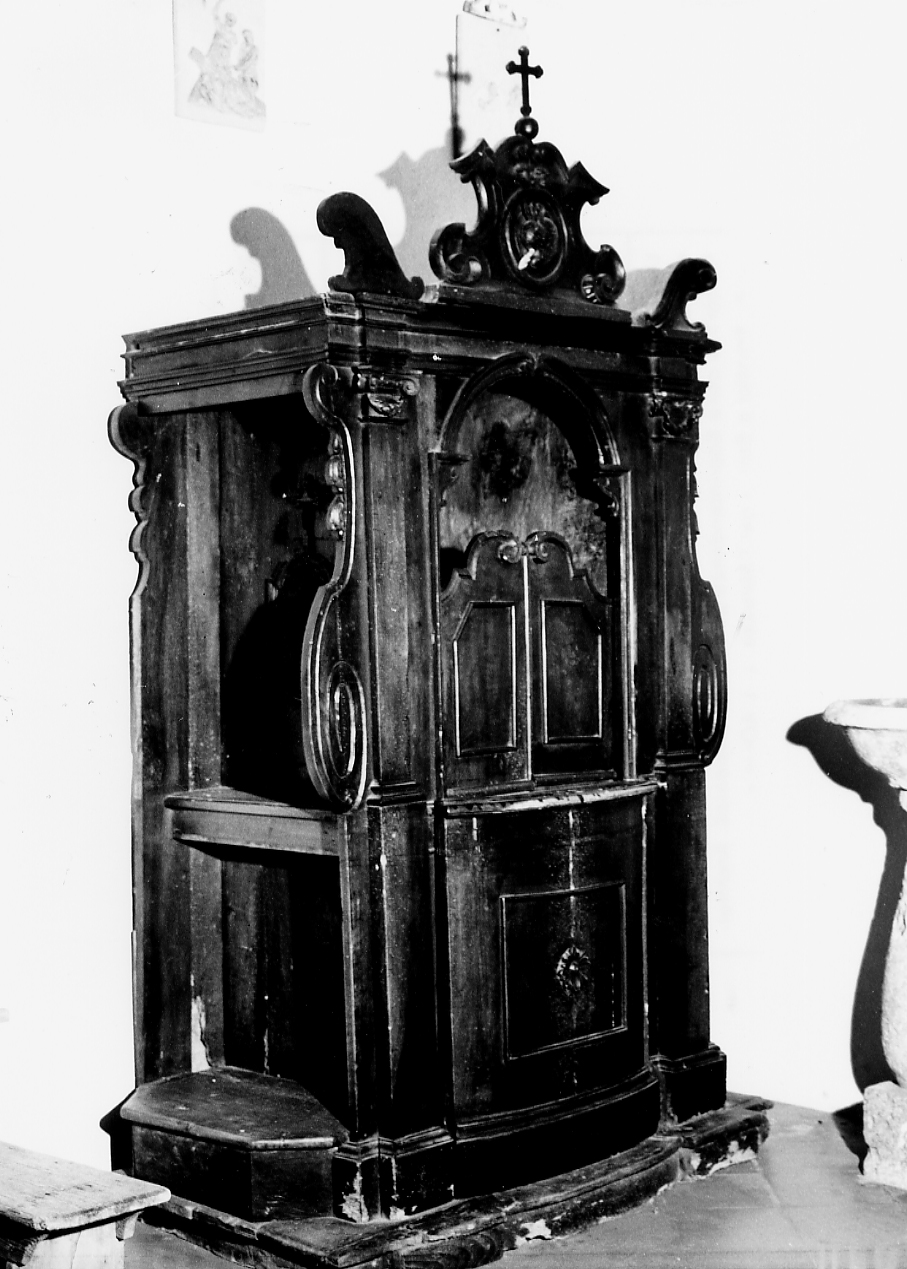 confessionale, opera isolata - ambito abruzzese (sec. XVIII)