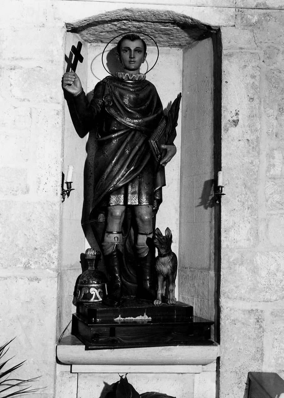 SAN VITO MARTIRE (statua, opera isolata) - ambito abruzzese (sec. XIX)