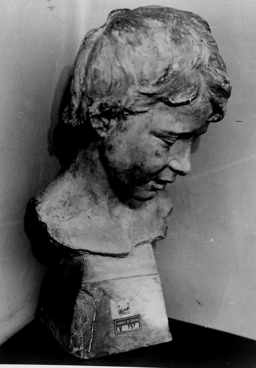 TESTA DI FANCIULLO (scultura) - ambito Italia centrale (sec. XIX)