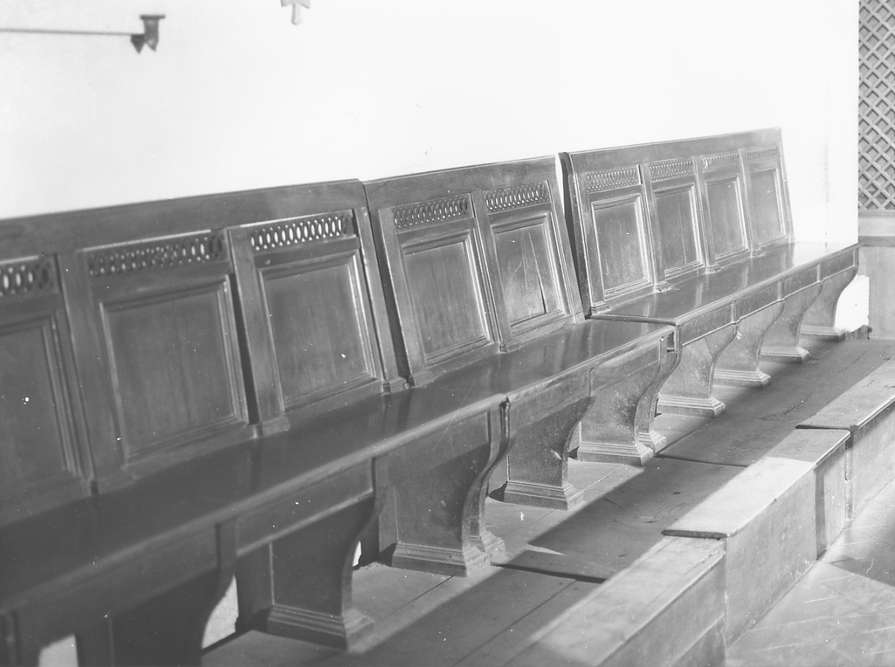 sedile, serie - ambito Italia centrale (sec. XVIII)