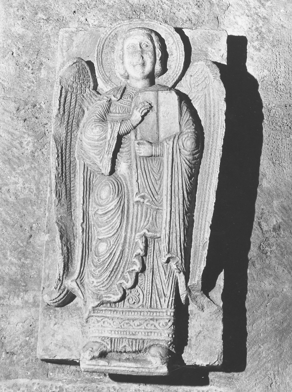 SAN MATTEO EVANGELISTA (rilievo, opera isolata) - ambito lombardo (prima metà sec. XIII)