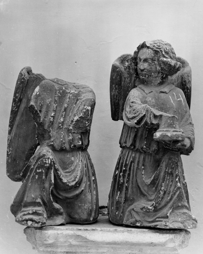 ANGELO (scultura) - ambito abruzzese (inizio sec. XV)