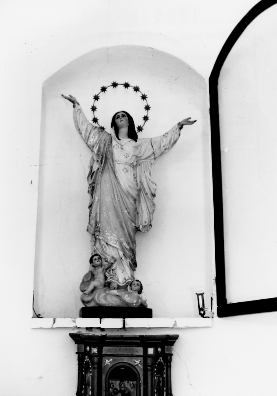 MADONNA ASSUNTA (statua) - ambito abruzzese (sec. XX)