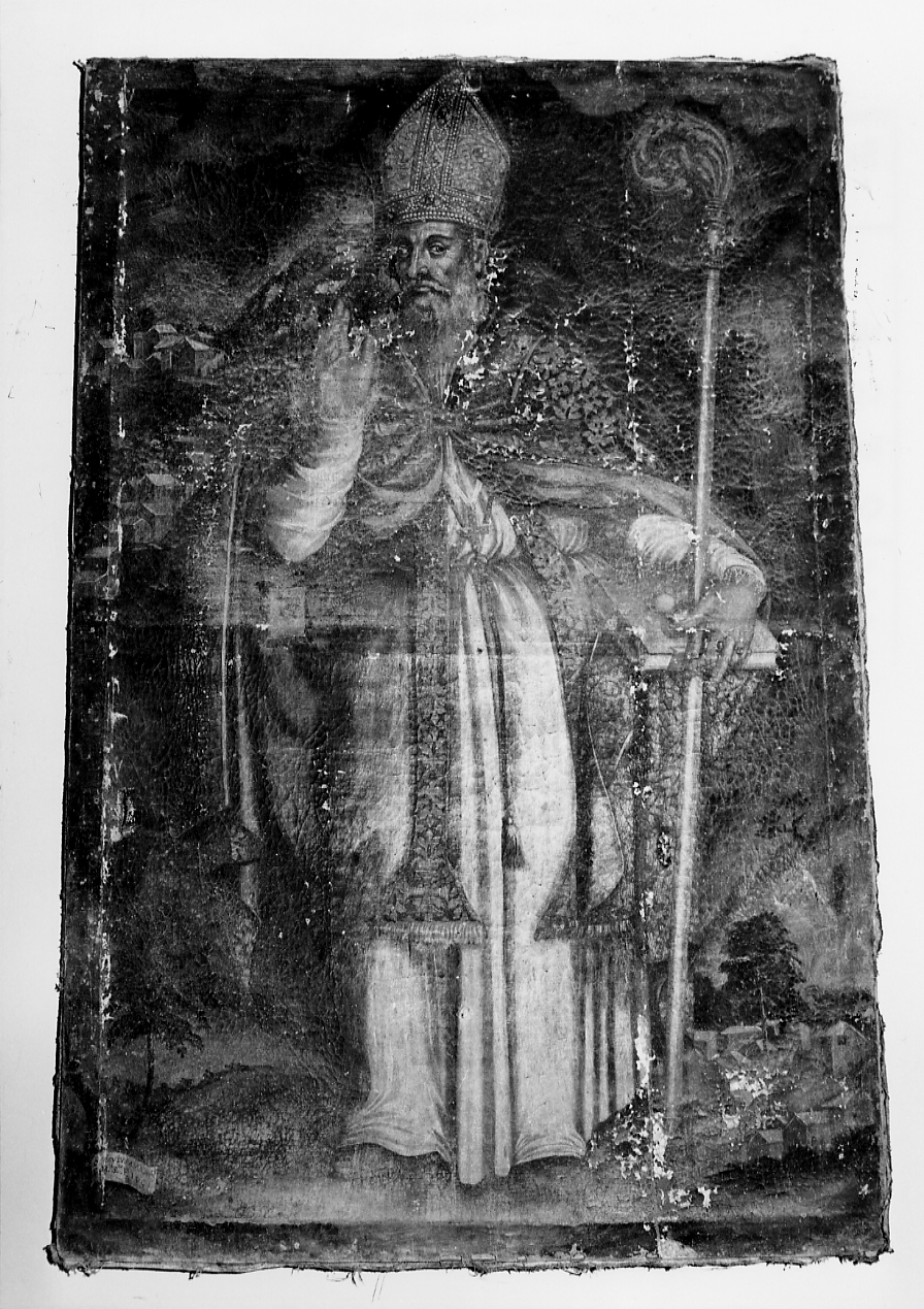 SAN NICOLA DI BARI (dipinto, opera isolata) di Amari Ottavio (sec. XVII)