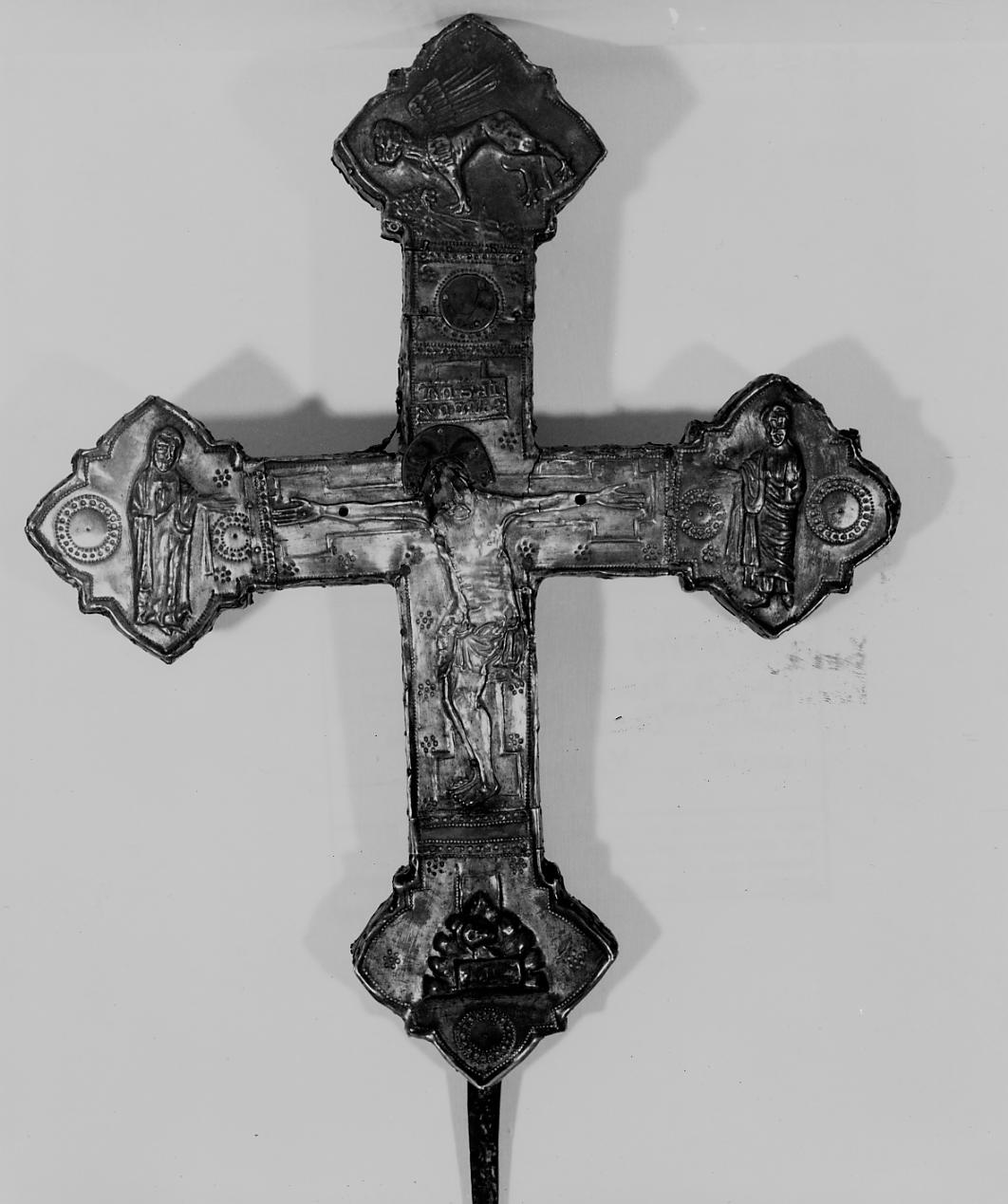 croce processionale - ambito Italia centrale (sec. XIV)