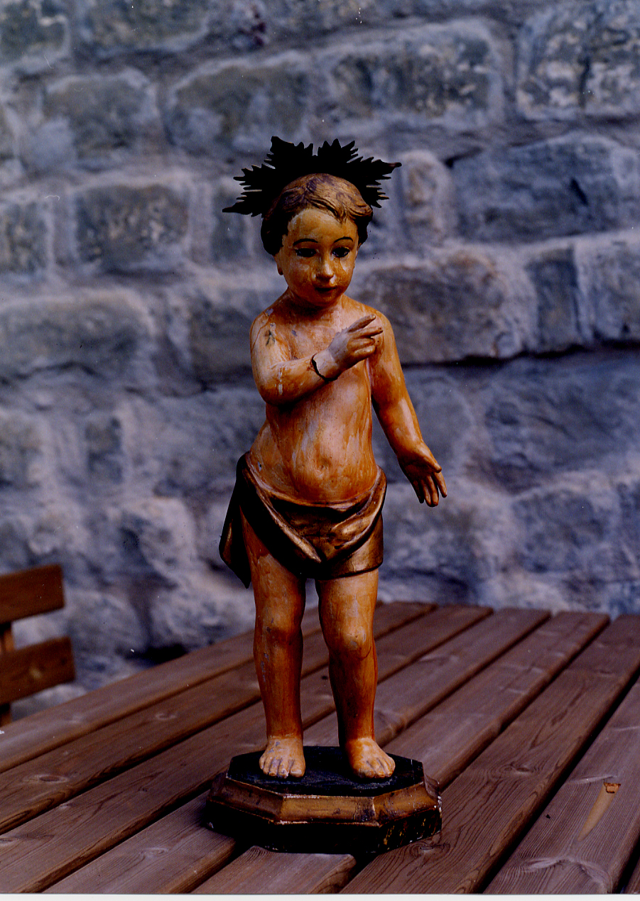 GESU' BAMBINO (statuetta) - ambito Italia centrale (seconda metà sec. XVIII)