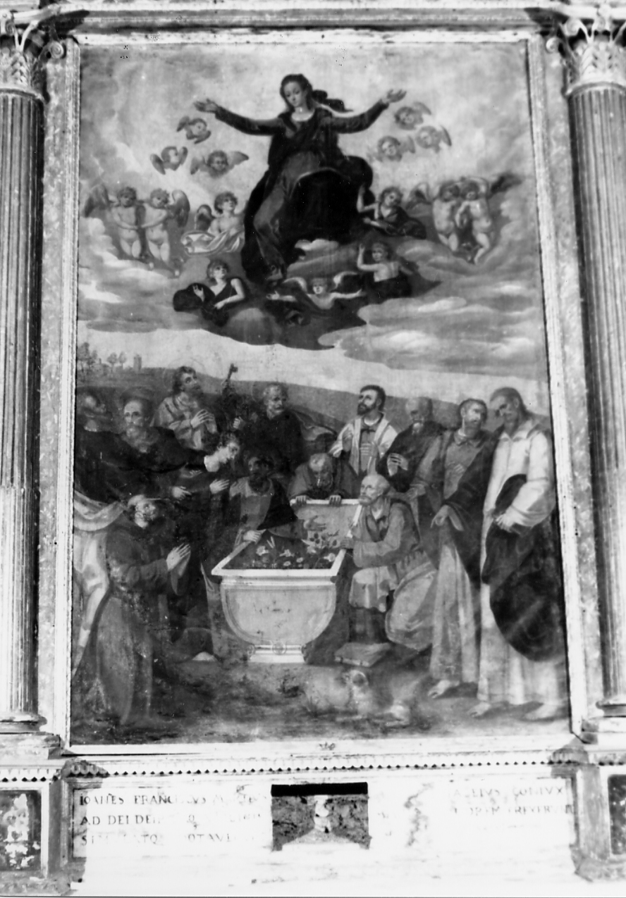 ASSUNZIONE DELLA MADONNA (dipinto) - bottega marchigiano-abruzzese (seconda metà sec. XVI)