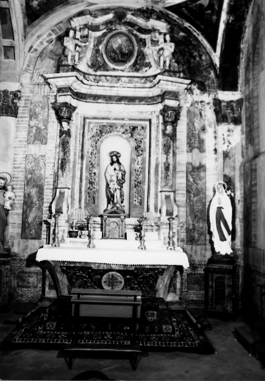 mostra d'altare - ambito abruzzese (fine/inizio secc. XVII/ XVIII)