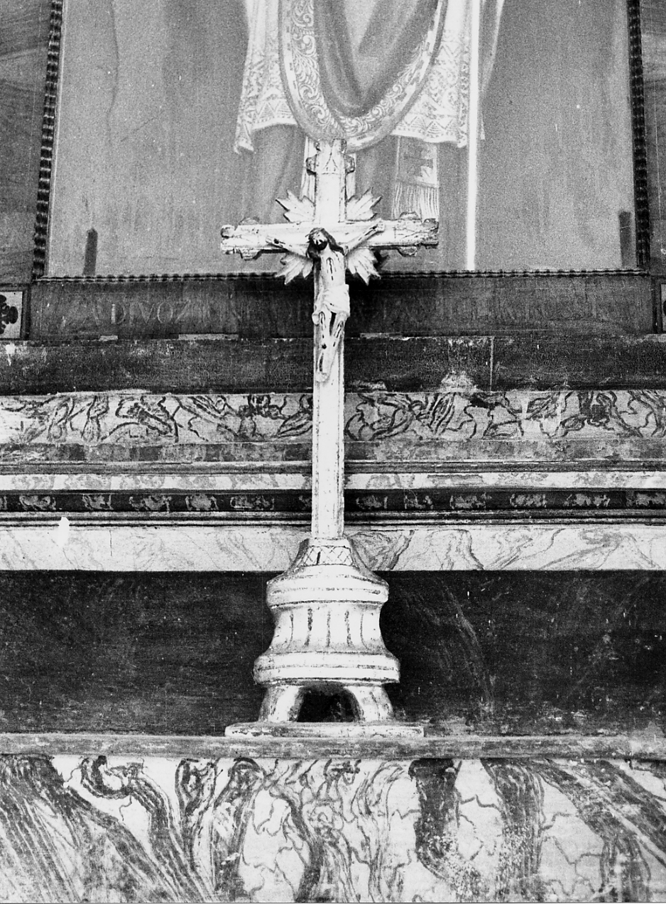 CRISTO CROCIFISSO (scultura) - ambito Italia centrale (sec. XVII)