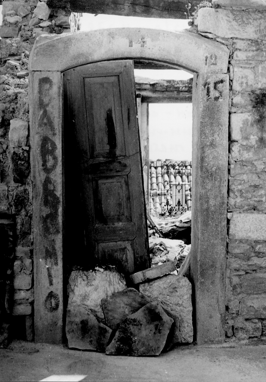 portale, elemento d'insieme - ambito abruzzese (fine/inizio secc. XIX/ XX)